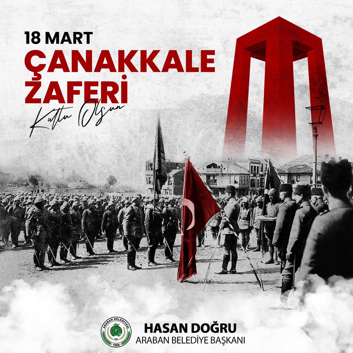 18 Mart Çanakkale Zaferi’nin yıldönümünde, esaret tanımayan bir milletin ferdi olarak, Ulu Önder Gazi Mustafa Kemal Atatürk başta olmak üzere istiklalimiz, istikbalimiz ve vatanımızın birliği bütünlüğü için canlarını feda etmiş tüm aziz şehitlerimizi minnet ve rahmetle anıyorum.