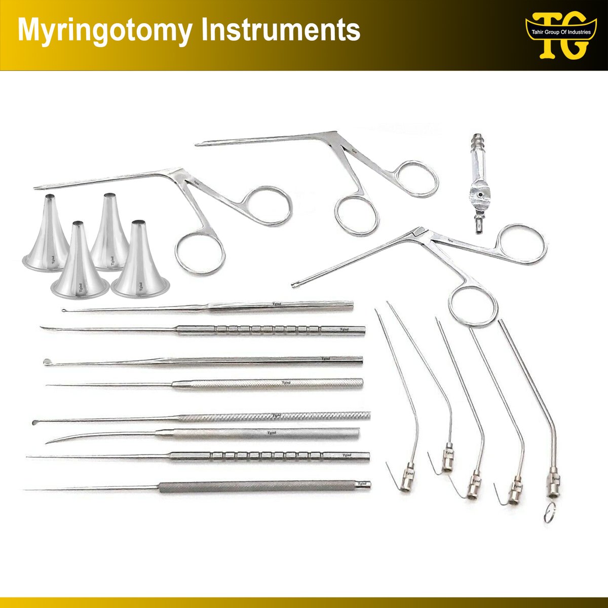 tgindsh's tweet image. Myringotomy instruments 
#MyringotomyInstruments 
#HartmannEarSpeculum 
#MicroCrocodileForceps
#WullsteinNeedle 
#PlesterflapKnife
#RosenCircularKnife
#SickleKnife #MicroSuctioncannula