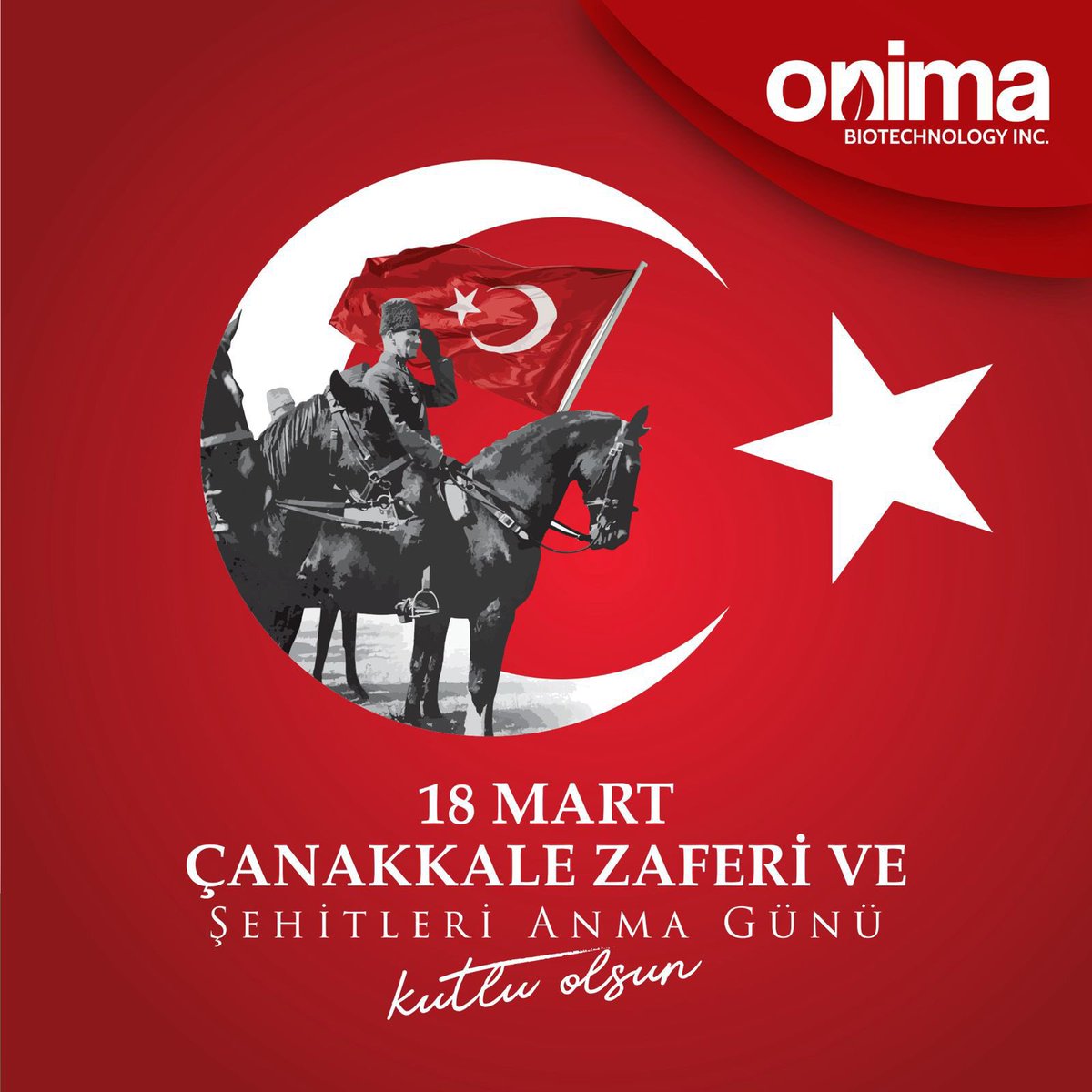 Tüm dünyaya, Çanakkale’nin geçilemeyeceğini gösteren, başta Gazi Mustafa Kemal Atatürk olmak üzere tüm gazi ve şehitlerimizi saygıyla anıyoruz. Şanlı zaferimiz 18 Mart Çanakkale Zaferi’nin 109. yıl dönümü kutlu olsun.