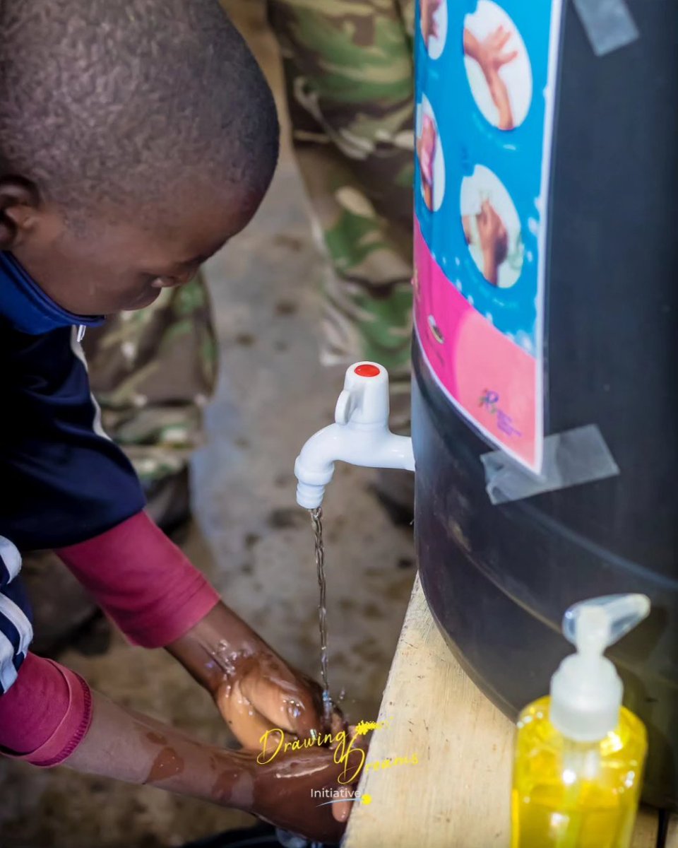 Handwashing is one of the most effective ways to help prevent diarrheal-related diseases among children. In Kenya, the prevalence of diarrhea among children under 5 is 15%. Ed on how and when to wash your hands is a key factor in promoting good health and well-being. #ddimhmclubs