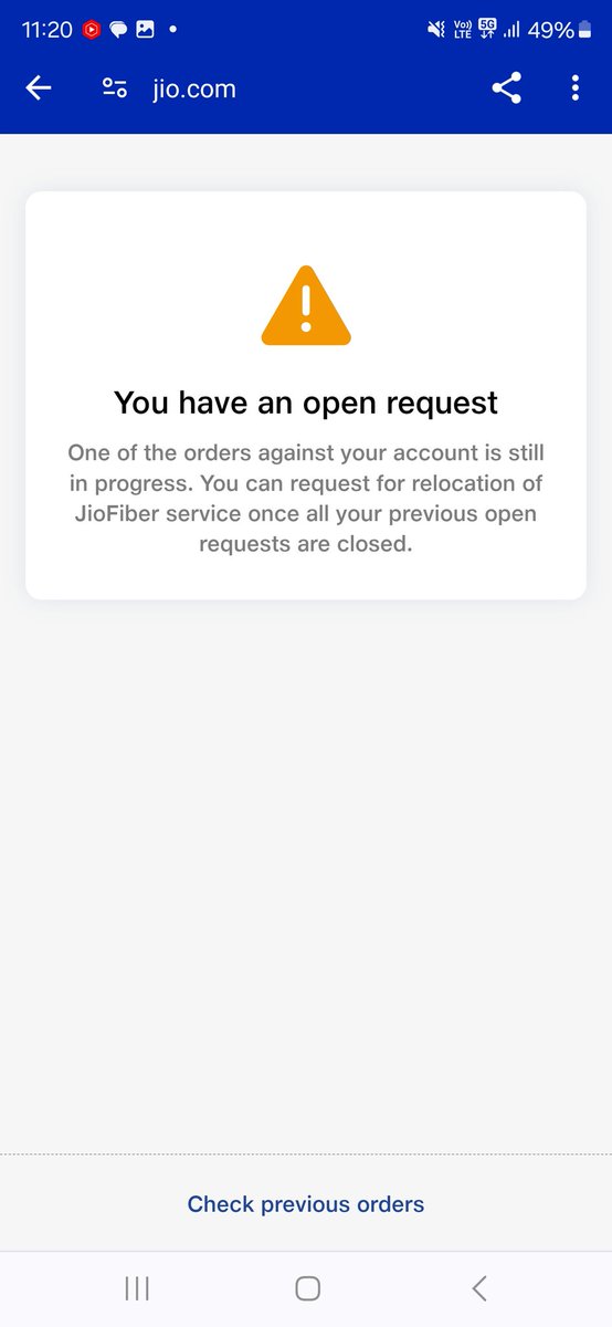 From 3 days I'm Waiting For Reallocation.Disappointed with <a href="/Jiofiber/">L-ION</a>'s service! Submitted relocation requests but no action taken. Now they're cancelling my Jio account without resolving the issue. Promised support, but no follow-through. #CustomerServiceFail