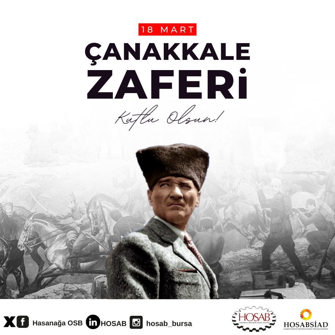 hosabbursa's tweet photo. Başta Başkomutan M. Kemal Atatürk ve silah arkadaşları olmak üzere vatan uğruna canlarını veren aziz şehitlerimizi rahmet ve minnetle anıyoruz. Çanakkale Geçilmez!
#18MartCanakkaleZaferiKutluOlsun
#HOSAB #HOSABSİAD https://t.co/bIkVL1m9KI