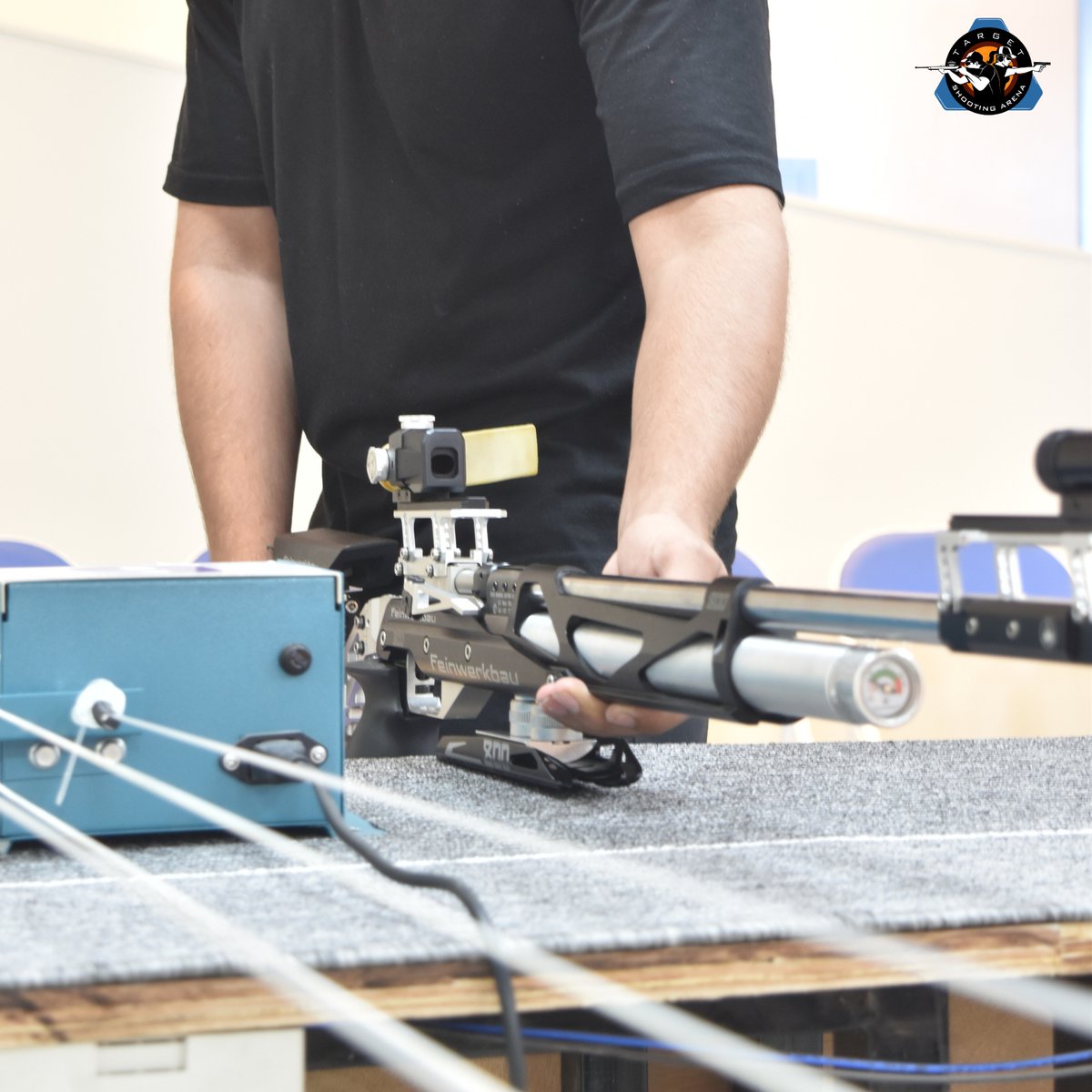 Locked and loaded for another day at the shooting range. Letting off some steam and honing those marksmanship skills! 📷 #ShootingRange #Bullseye #TargetPractice #ReadyAimFire #targetshootingarena #mohali