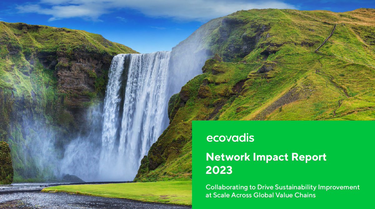 The fourth edition of our EcoVadis Network #Impact Report delves deep into how we're empowering companies to catalyze 'improvement at scale' and foster positive outcomes for both people and the planet. Read more here: ecovad.is/3TiAXbY #sustainability