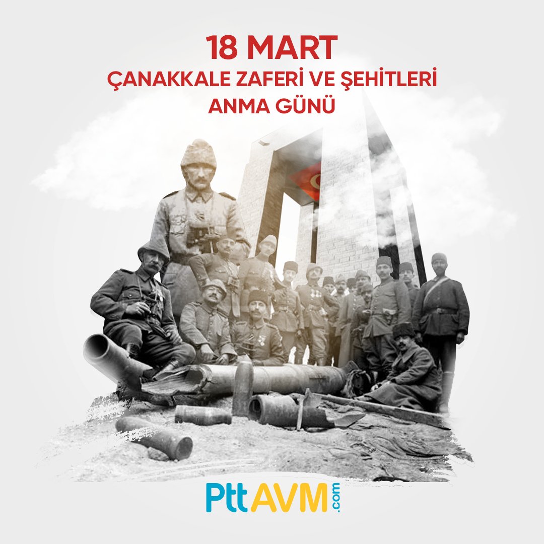 Çanakkale Zaferi’nin 109. yıl dönümünü kutluyor, 18 Mart Şehitler Günü’nde bu toprakları bize emanet eden tüm şehitlerimizi, başta Gazi Mustafa Kemal Atatürk olmak üzere bütün kahramanlarımızı rahmetle ve şükranla anıyoruz. #18martcanakkalezaferi