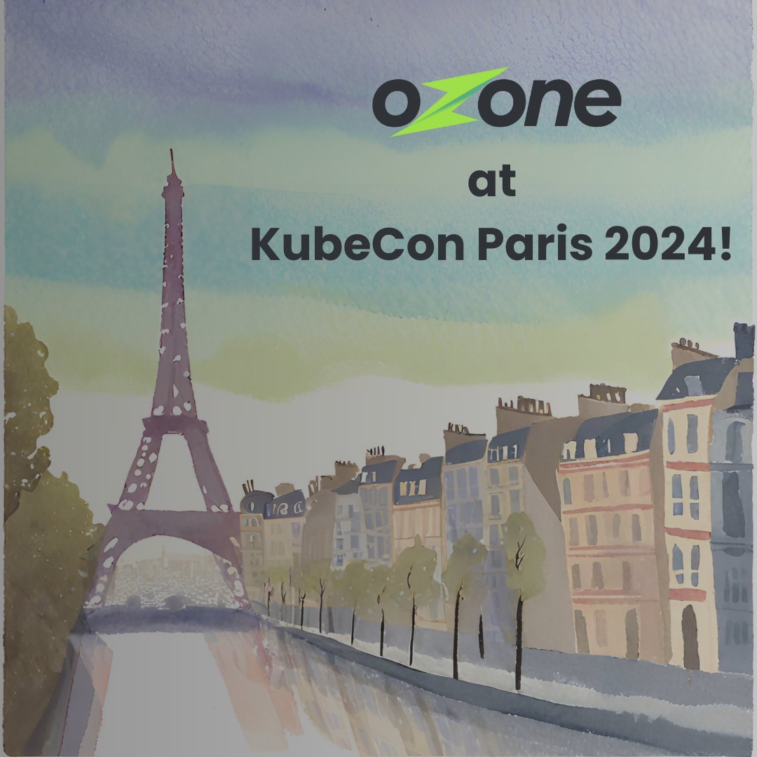 ozone_cloud's tweet photo. We’re excited to be at #KubeCon + #CloudNativeCon, Paris! Drop by to say bonjour at our booth #H17, March 19 – 22. 

Book a meeting: https://t.co/VSxh6Y0rKc

#KubeCon2024 #Kubernetes #DevOps #OzoneOne https://t.co/fS4DIUE6dh