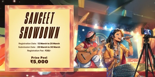 krayonnz's tweet image. 🎤🎸 Calling all Music Enthusiasts!
Krayonnz presents Sangeet Showdown – an online musical competition.
⚡️ Only 125 Slots!
📅 Registration open till 25th Mar
🏆 Prize Pool: ₹5,000
🔊App Link:
krayonnz.page.link/5NuRg3MQzjGe6P…
🔊Web Link:
shorturl.at/drAD0