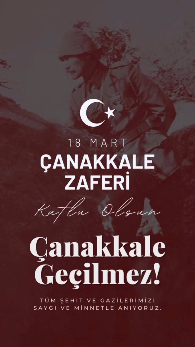 Çanakkale Geçilmez.! Bugün Aldığın o nefesi ÇANAKKALE’de verilen son Nefese borçlusun .. Gazi Mustafa Kemal Atatürk başta olmak üzere şehit ve gazilerimizi saygı minnet ve rahmetle anıyoruz #CanakkaleGecilmez