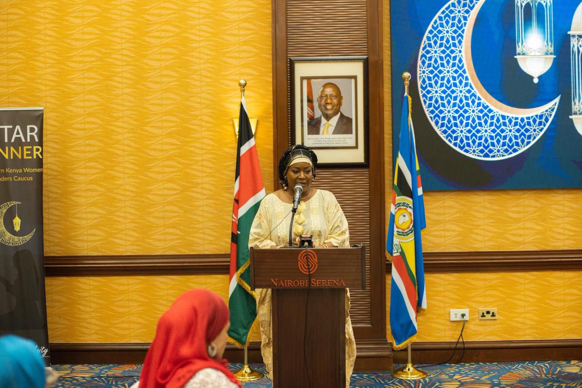 Last evening, it was an honour to host the Northern Kenya Women Leaders Caucus, IFTAR Dinner graced by Her Excellency Tessy Mudavadi. The dinner not only provided an opportunity to break out fast together but also a chance for women leaders to come together in the spirit of unity