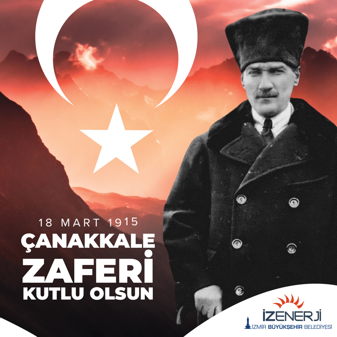 109 yıl önce Türk milletinin eşsiz kahramanlığını gösterdiği Çanakkale Zaferi'nin anısını gururla yaşıyoruz. Mustafa Kemal Atatürk ve silah arkadaşlarını minnetle anıyoruz. #ÇanakkaleZaferi