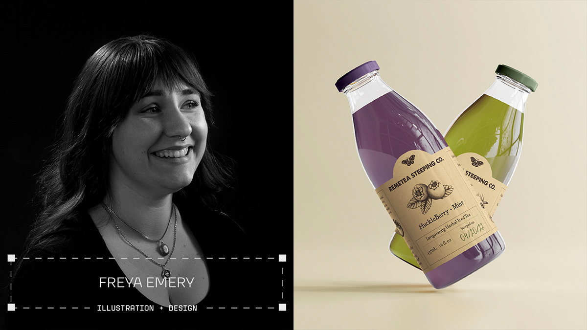 Freya (<a href="/freya/">freya zhang</a>.emery) is an illustrative designer who takes the seed of an idea and helps it take root. She brings uniqueness into every creation by blending the organic charm of traditional mediums into a digital format.