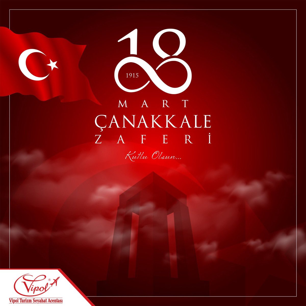 Şanlı bir tarihin yazıldığı Çanakkale Zaferimizin 109. yıl dönümünü büyük bir gururla kutluyor, başta Gazi Mustafa Kemal Atatürk ve kahraman silah arkadaşları olmak üzere vatanı için can vermiş tüm şehitlerimizi saygı, rahmet ve minnetle anıyoruz.

#gaziantep #canakkalegecilmez