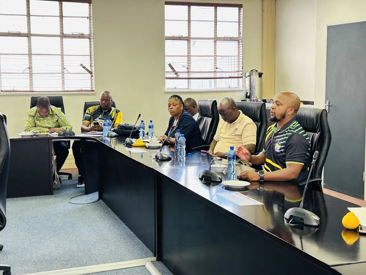 ANC Gauteng Provincial Elections Team, Today, 18 March 2024 meeting to consolidate on elections machinery #ANCGP #VoteANC2024 #LetsDoMoreTogether