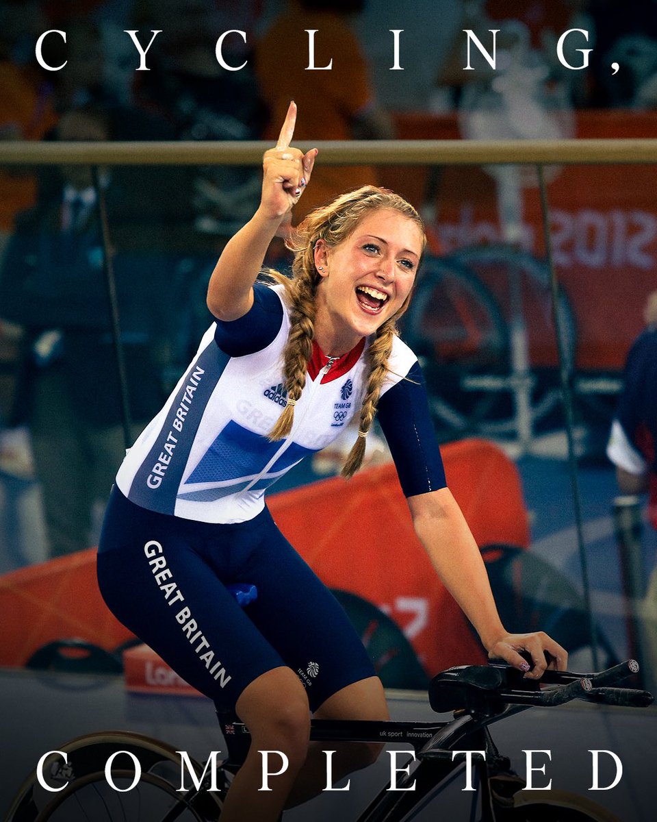 On to the next pursuit.

<a href="/LauraKenny31/">Dame Laura Kenny</a> 🥇🥇🥇🥇🥇
