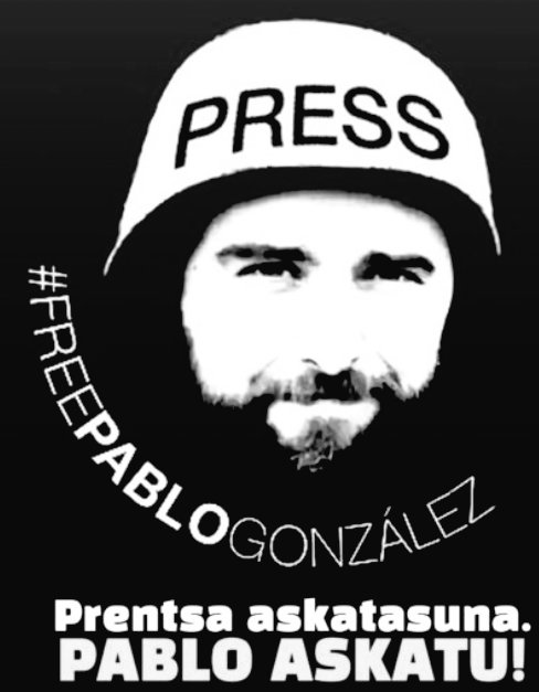moragriega's tweet photo. Avui fa 750 dies de la detenció del periodista Pablo González a Polònia, Unió Europea. Sense proves ni data de judici.
Un gravíssim atemptat contra els #DDHH i el #periodisme. El govern més progressista de la història calla. #FreePabloGonzález https://t.co/x09SnNStV3