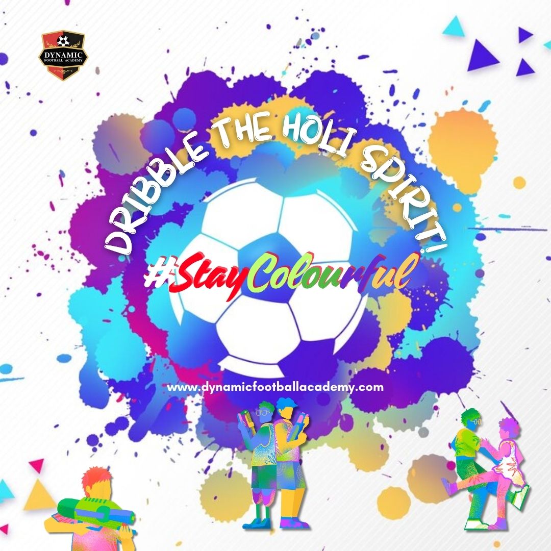 Celebrate Holi with the beautiful game!
Happy Holi !

#Holi2024 #FootballFun #StayColorful #DynamicFootballAcademy #dfa #gurgaon #gurugram #faridabad #delhincr #footballgame #gurgaonmoms #Gurugramnews #gurugramcity #Faridabadnews #faridabadcity #faridabad_wale #holihai2024
