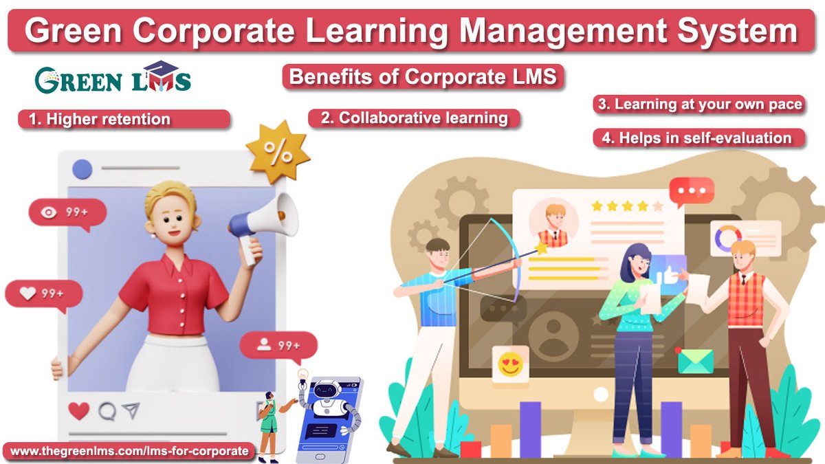 Green LMS Corporate Learning Management System.  thegreenlms.com/lms-for-corpor…
#LMS
#LearningManagementSystems
#LMSsolutionforCorporates
#BestLMSforCorporation
#CorporateforLMS
#CorporateLMS
#LMSforCorporate
#Corporatelearningmanagementsystem
#learningmanagementsystemforCorporate