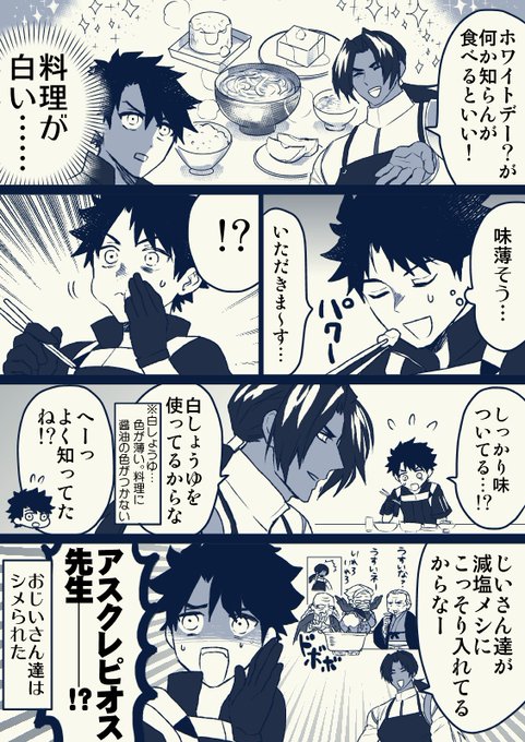 周回遅れのホワイトデーです
おじいさん達は血圧を気にしろ 