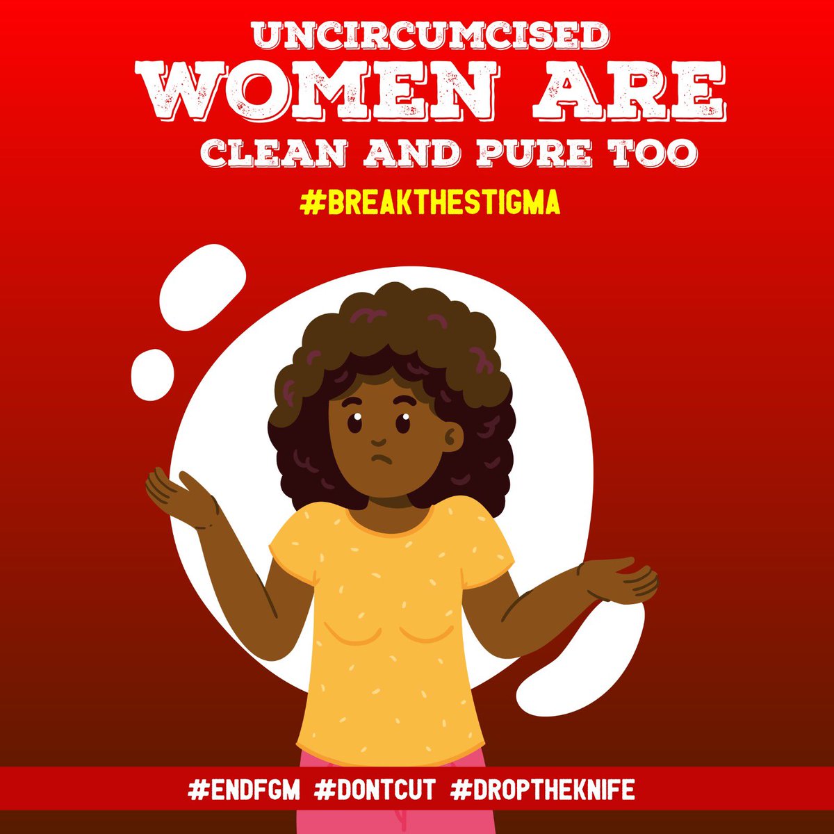 As we count on the good conscience, leadership ethics and respect for fundamental human rights from the National Assembly Members today, we remind each other of these key messages, the one that stands out to me the most being frame 1 😭 We can’t fumble ✊🏾

#EndFGM220