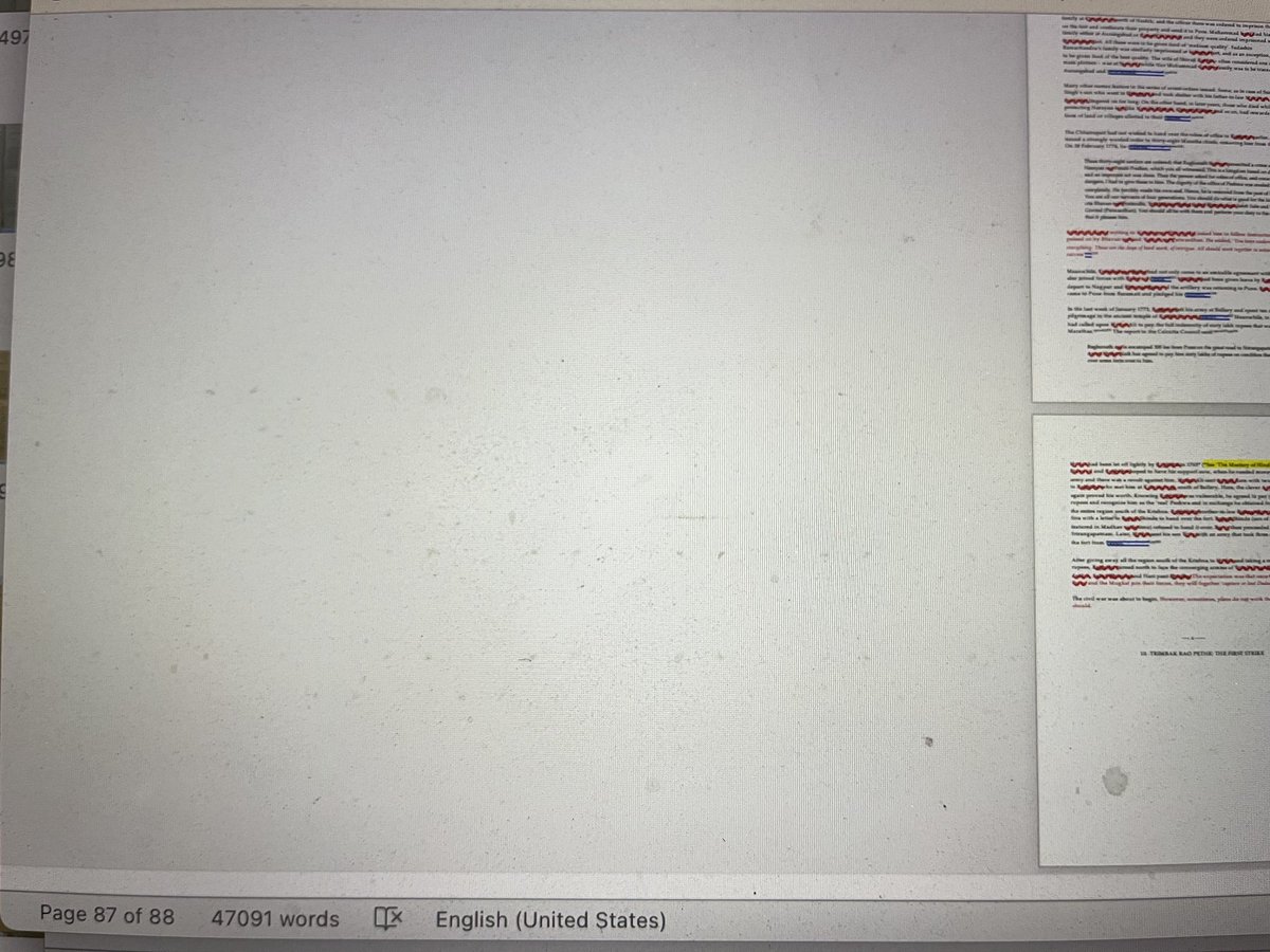 MulaMutha's tweet image. #NextBook update

We are at March 1774.  The Maratha civil war is about to begin…

Launch mid 2024.  

#Raghoba #TheAssassinationOfNarayanraoPeshwa

Wait for it!