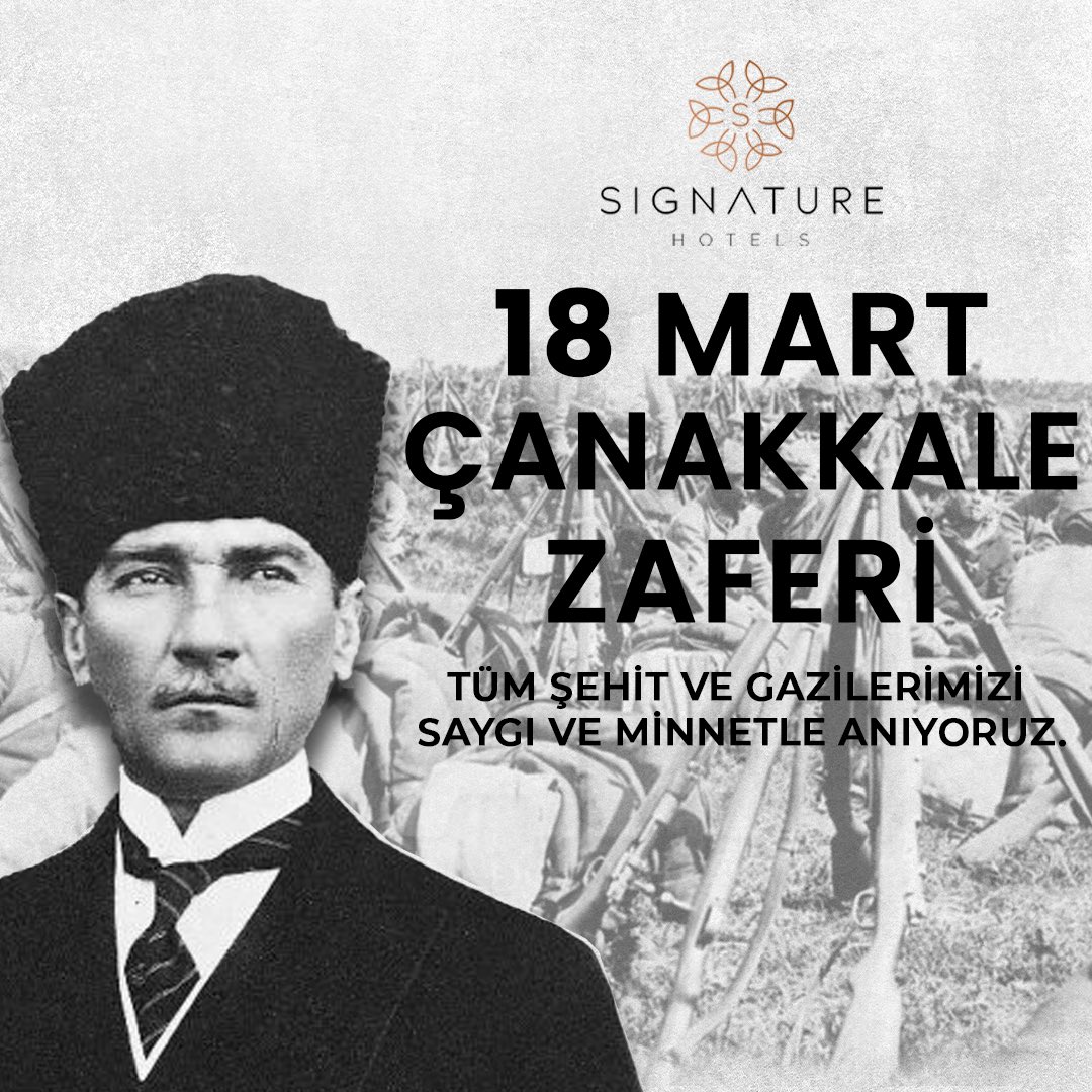 18 Mart Çanakkale Zaferi ve Şehitleri Anma Günü 🇹🇷