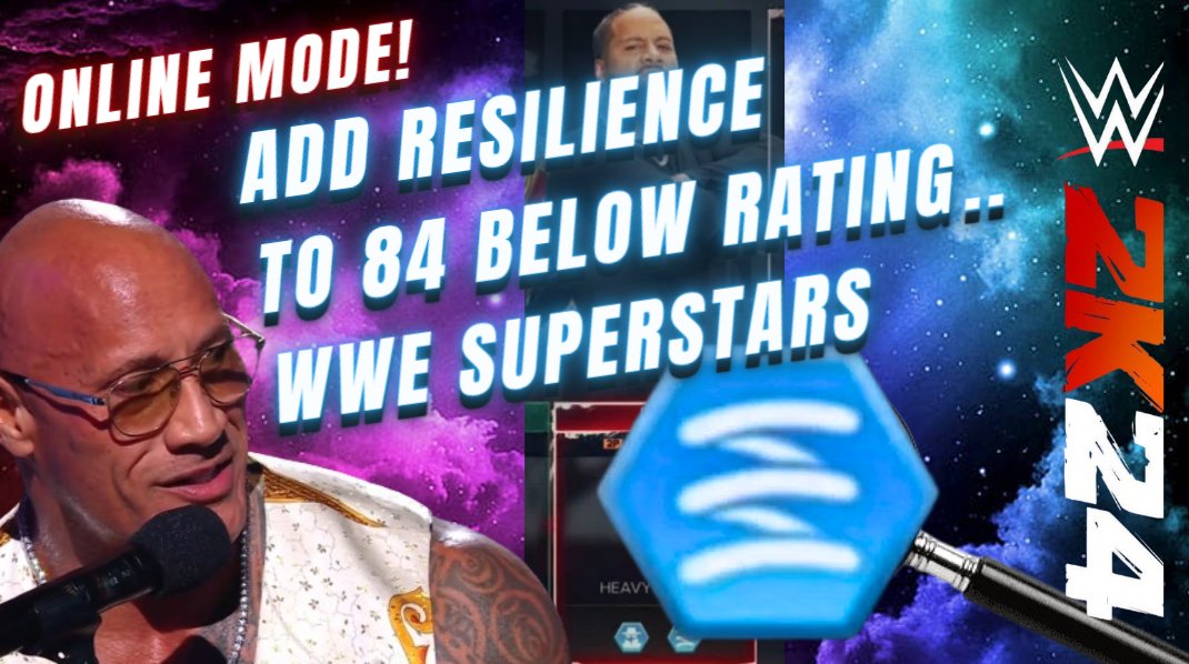 alykool007's tweet photo. WWE 2K24 How to Add Resilience To 84 Below Overall : Online Mode

https://t.co/fWs6i4zX51

#wwe2k24 #WrestleMania #WWERaw #wwe #wwe2k24Online #MrWrestleGamer #Onlinemode https://t.co/iRjL4fCwED