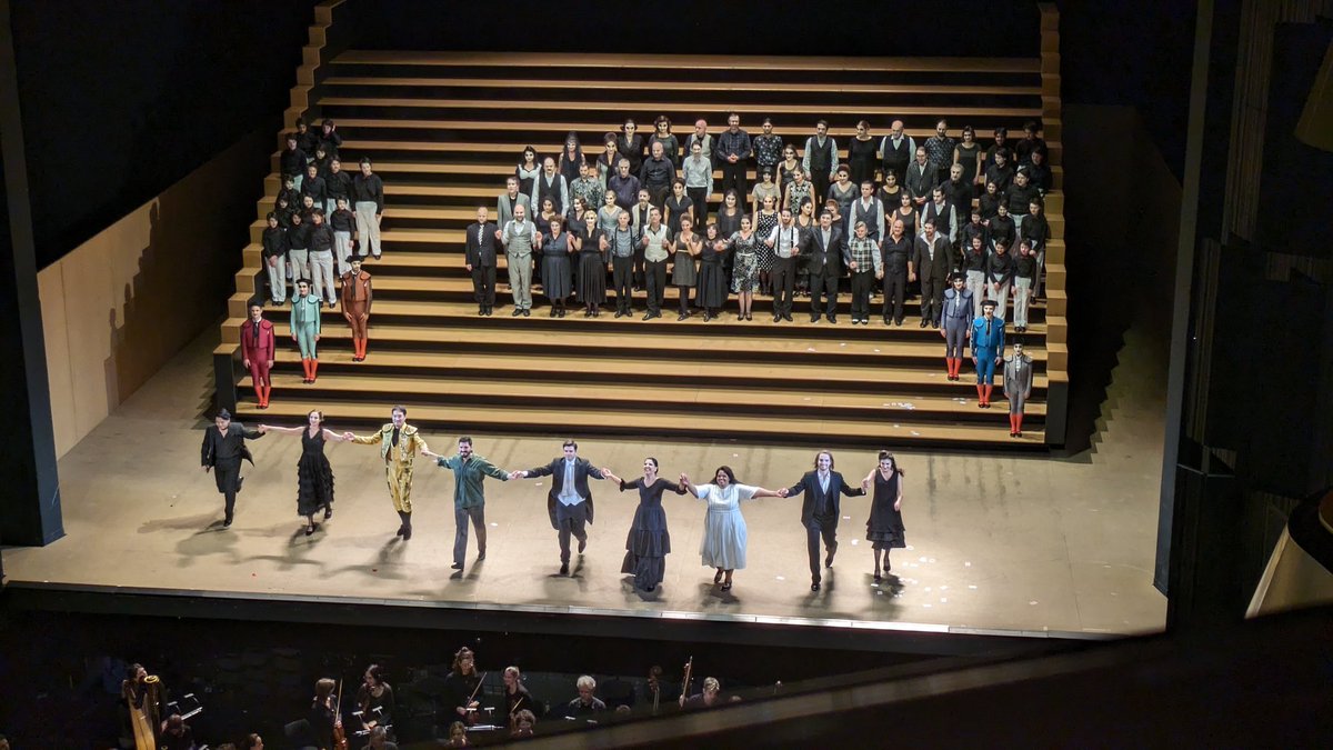 samvdam's tweet image. Short trip to Germany this weekend with an incredibly intense Die Passagierin @bay_staatsoper and finally Carmen in the Kult staging by Kosky #operfrankfurt