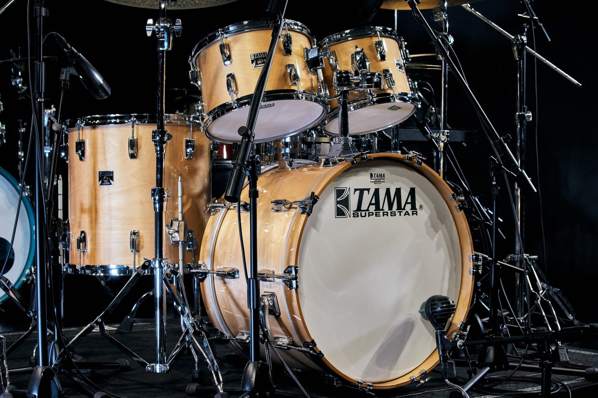 【Superstar Reissue - SPM Finish】 Super Maple (スーパー・メイプル) ▼TAMA 50th Anniversary Products : Superstar Reissue tama.com/jp/news/detail… #TAMADrums #TAMA #TAMA50th #StrongestNameinDrums #drums