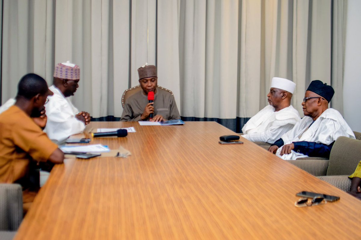 bukolasaraki's tweet photo. Education has always been the cornerstone of progress for me. This belief has fueled my commitment to educational initiatives, both during my time in government and now as a private citizen.

This is why, yesterday, I was pleased to meet with the Screening Committee for the @ABSFoundationng Scholarship Programme at Muhammad Kamaldeen University. We reviewed their report and approved the disbursement of scholarships to 80 students who have completed the application process.

I commend the committee for their dedication to transparency and encourage all eligible students to visit https://t.co/iXHOAPWfjP to apply for one of the remaining 20 scholarship slots.