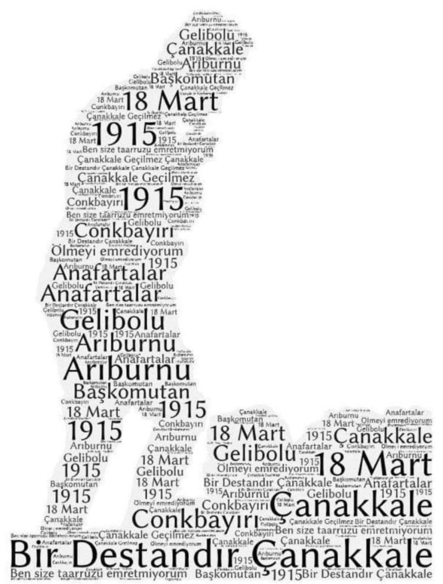 Çanakkale Zaferi’nin 109. yıl dönümünde Gazi Mustafa Kemal Atatürk ve kahramanlarımızı, saygı ve minnetle anıyoruz. 🇹🇷 🇹🇷 🇹🇷