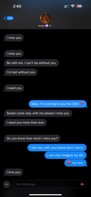 It&rsquo;s a lonely night.  I just picked up my phone to call you. You aren&rsquo;t here &amp; it&rsquo;s not for a little