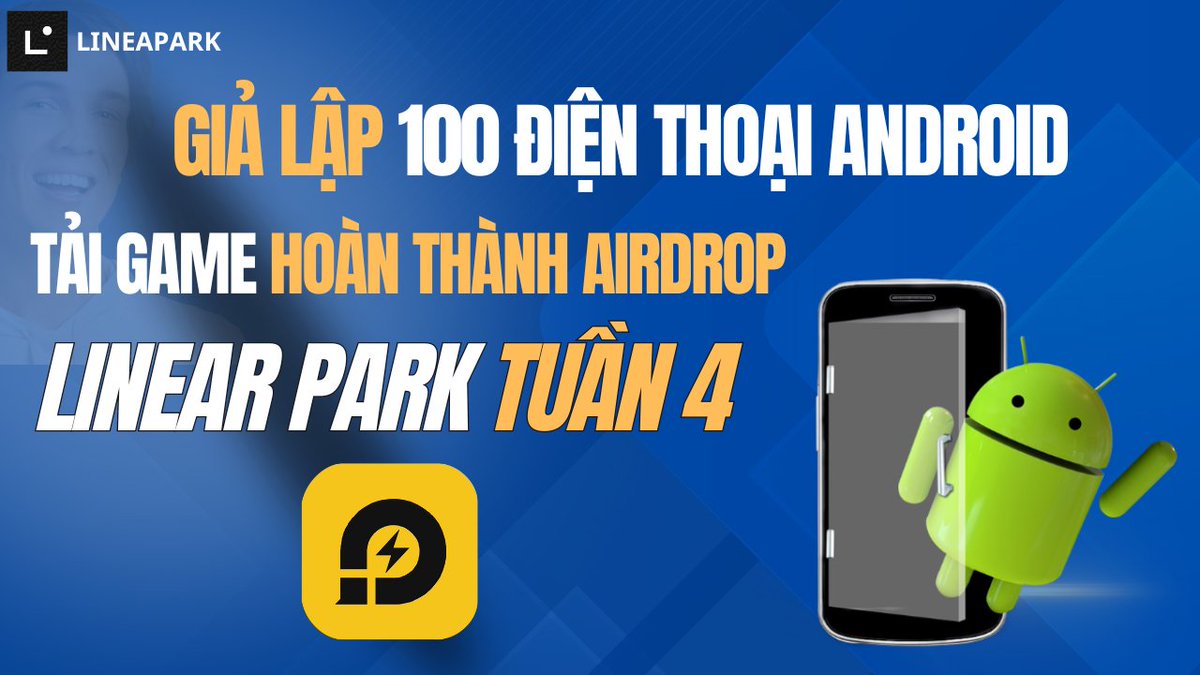 coin680's tweet photo. GIẢ LẬP 100 ĐIỆN THOẠI ANDROID
✅Tải game hoàn thành LINEAR PARK TUẦN 4
🎟️Trong LINEAR PARK TUẦN 4 có nhiệm vụ #Yooldo yêu cầu anh em tải game về #Andoid và chơi game, nếu anh em chưa biết cách sử dụng giả lập, video hôm nay mình sẽ hướng dẫn anh em sử dụng nhé
Link video: https://t.co/jMBTnEaie3