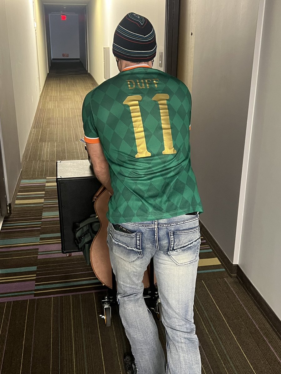 Ready for St. Patty’s day gig!