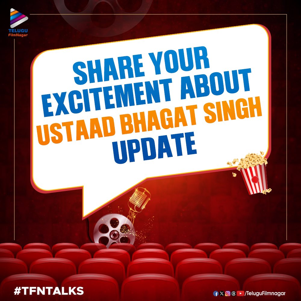 #TFNTalks: We are all set to get hit by the POWER Storm tomorrow!🌪️🔥

Share your excitement in the comments section below 👇

#PawanKalyan #UstaadBhagatSingh #TeluguFilmNagar