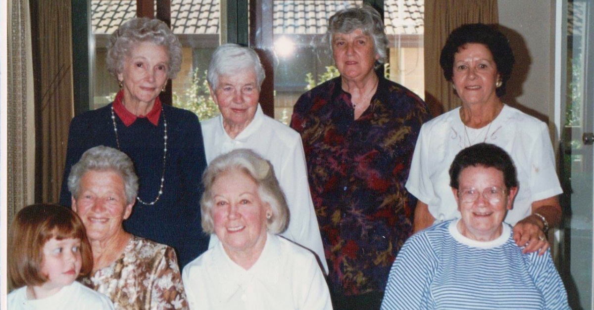 A former Epworth nurse turns 102 this month! Kathleen (Kath) Amey was 22 when accepted into #nursing at Epworth in 1945.  Kath has maintained strong friendships with other former nurses throughout their lives. Kath is currently a resident at Stretton Park Aged Care in Maffra.