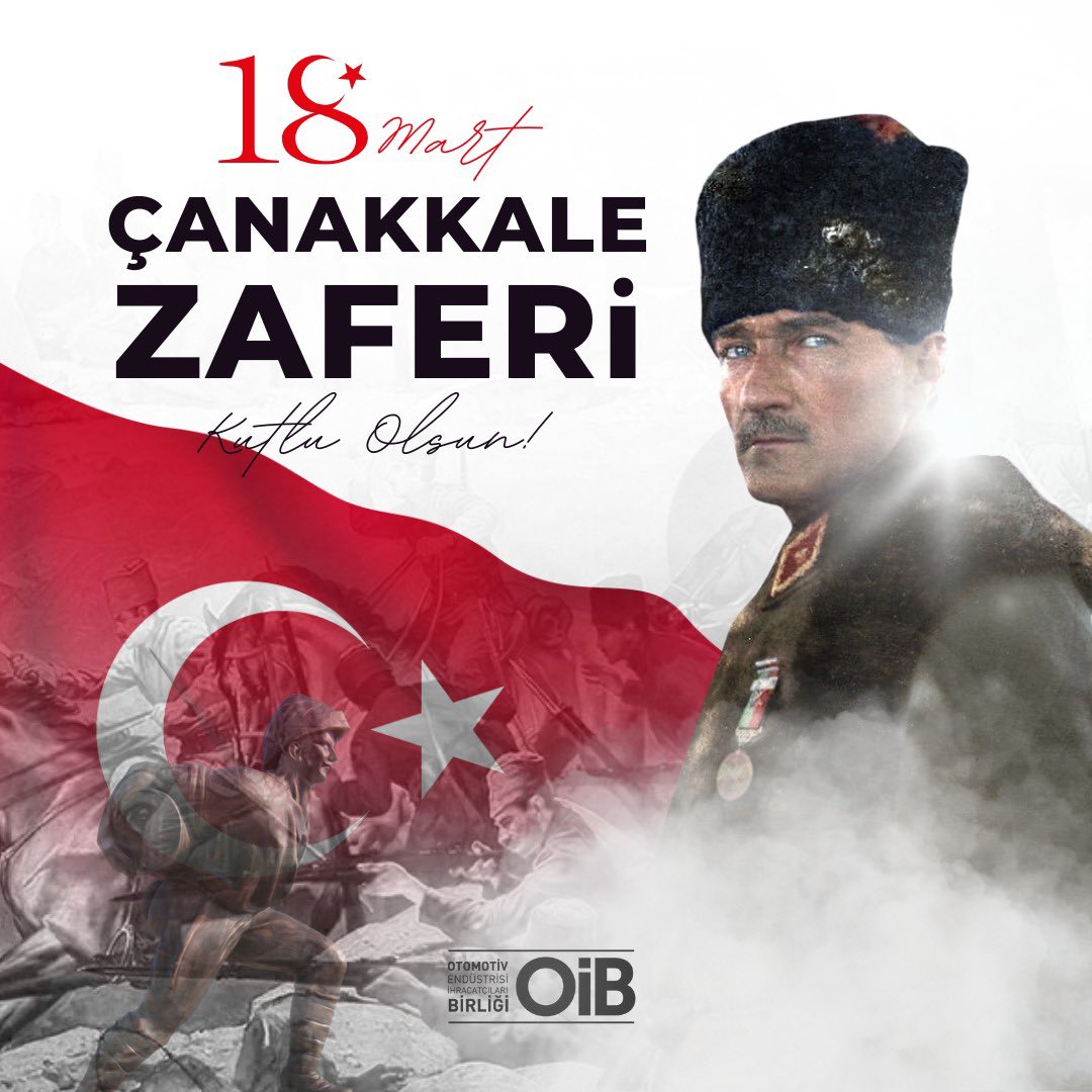 🇹🇷 Vatan topraklarını korumak için şahlanan milletimizin kahramanlık destanı yazdığı Çanakkale Zaferi'nin 109. yılında, başta Mustafa Kemal Atatürk ve kahraman silah arkadaşları olmak üzere tüm şehit ve gazilerimizi rahmet ve minnetle anıyoruz.