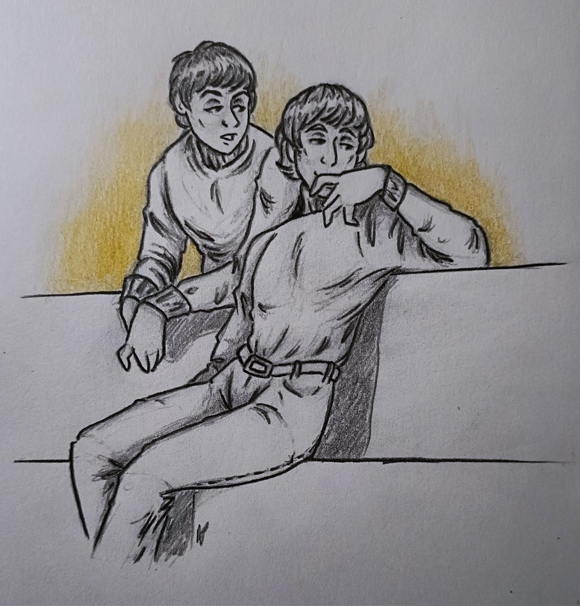 Lennon-McCartney
#TheBeatles #JohnLennon #PaulMcCartney #sketch #sketchbook