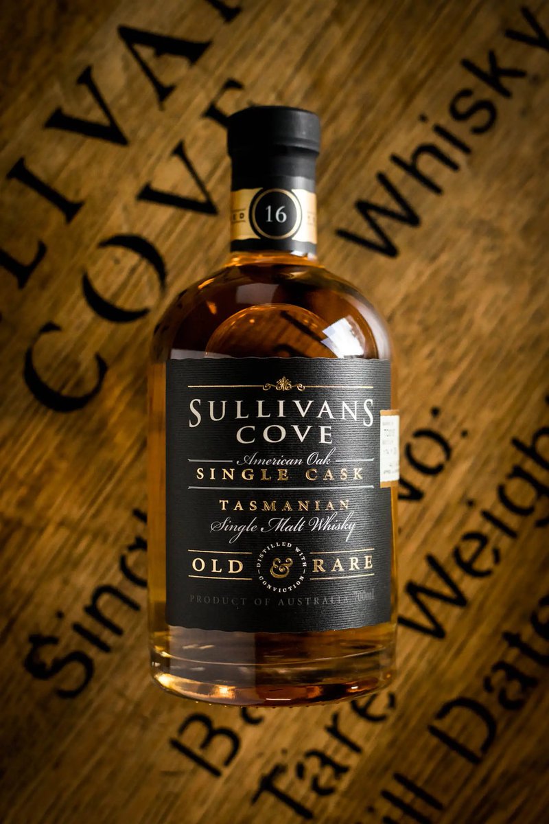 Sullivans Cove ‘Old & Rare’ American Oak ex-Bourbon Whisky. 🥃 Winner of “World’s Best Single Cask Single Malt” at the World Whiskies Awards in 2018. Launch Closes in 16 hours. Enter 👇 releases.sullivanscove.com/en-US/launch/s… #whiskey #whiskeylover #whiskeycollection