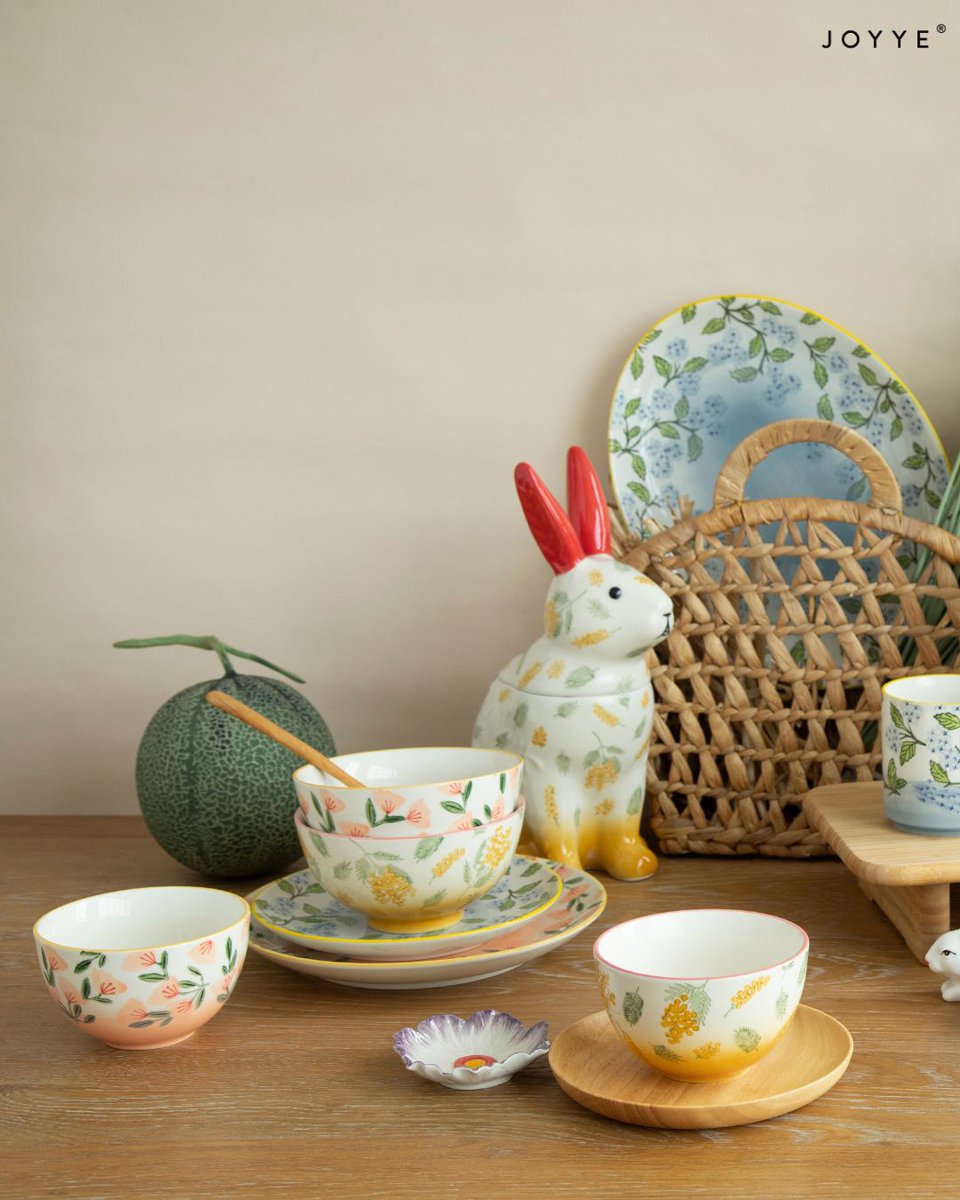 Joyye16's tweet image. 🌷Spring is in the air, Easter is just around the corner.

💡What's perfect for your Easter table?

✨Let your table bloom with our spring-inspired floral dinnerware collection, adding a touch of Asian Country Style.

#easter #easter2024 #joyye #joyyeceramics