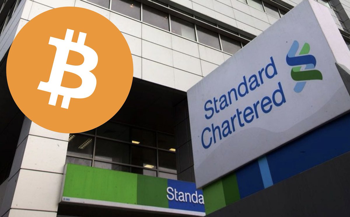 NEW‼️: Standard Chartered, a British multinational bank, has raised its  year-end Bitcoin price forecast for 2024 by 50% to $150,000 and predicts it  may peak as high as $250,000 in 2025 during this cycle. #Bitcoin 🔥🔥🔥