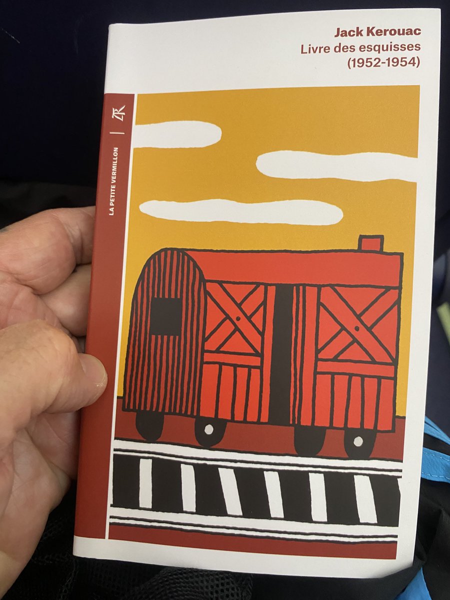 « Jack Kerouac est dans le concret, dans le cadre d’une vérité intérieure. Jamais de nostalgie, tout est important, pas de hiérarchie dans les notations, tout ce qui est écrit devient précieux. » ⁦@LucienSuel⁩ préambule du Livre des esquisses (1952-1954) Jack Kerouac ⁦