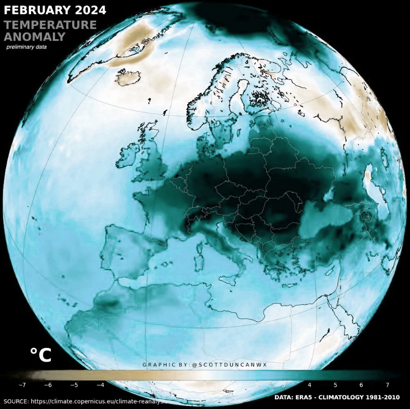 lab_assoc_terra's tweet photo. 🌡️🌍 Programa Copernicus alerta: 2023 teve o outono boreal mais quente
Saiba mais: https://t.co/Uj6oRd95kn
📷 ©ECMWF
#alteracoesclimaticas #TERRA #LabTerra #laboratorioassociadoterra #Copernicus #EUEnvironment #ClimateChange https://t.co/Q8VtQ40pG3