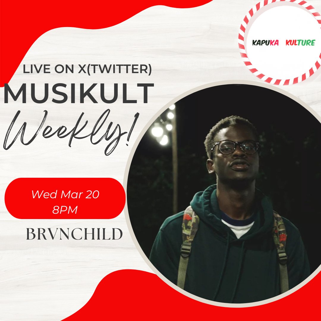 KapukaKulture's tweet photo. #MusikultWeekly is back and this time we are hosting BRVINCHILD to discuss his #OfflineActivities https://t.co/gd1gt8yp4Y