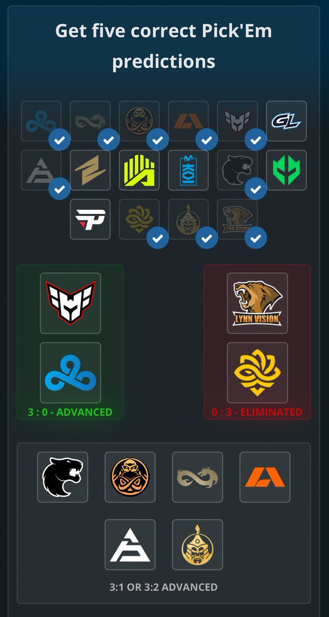 yyytnom's tweet photo. .@heroicgg and @C9CSGO win 3-0 to save my pick’em pls https://t.co/781nI5mU8a