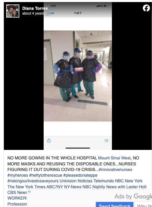 Flashbacks to 2020. Remember nurses in garbage bags? Hospital & nursing home leadership told staff to forego N95s, pointing to CDC advice that they weren't warranted. >3,600 health workers died of Covid in 2020.