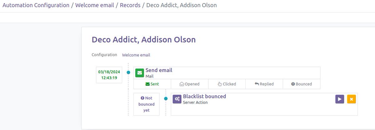 New automation tool is ready for review:

github.com/OCA/automation…

Now, you can create automated tasks on records that can send emails, execute actions, and listen to email results.

All comments and reviews are welcome!

Special thanks to <a href="/aeodoo/">Asociación Española de Odoo (AEODOO)</a> !
#opensource