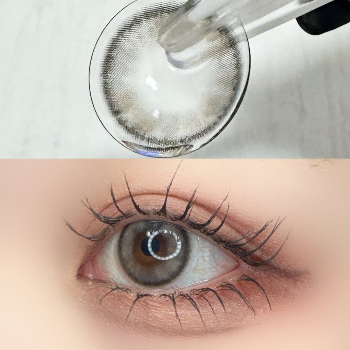 mochannocosme's tweet image. 【#PR 】

#mimundo
Susurro 1Day Dutch Gray

グレーとアッシュベージュカラーで個性的でムードのある瞳に🥹💓
ほぼ真っ黒な目でも発色抜群でフチありだから瞳がぼやけずくりっとしたお人形さんみたいな目元になれた🙆🏻‍♀️

#eotd #eotdカラコン #イオティディ #カラコン #韓国カラコン