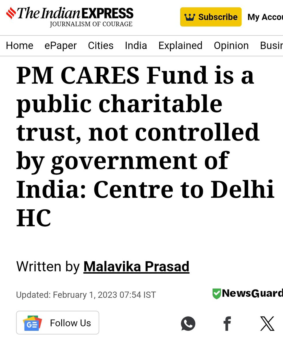 geetv79's tweet photo. #ModiBondOfCorruption
represent 58% of the BJP’s *declared* funds.
More loot hidden in the #PMCaresFraud that posed as a Govt Fund with GOI logo, to loot crores from PSUs, Railways,Armed Forces, Govt salaries (& Chinese Cos) before becoming "Private" & hiding from RTI & CAG. https://t.co/fWUw8rCun5