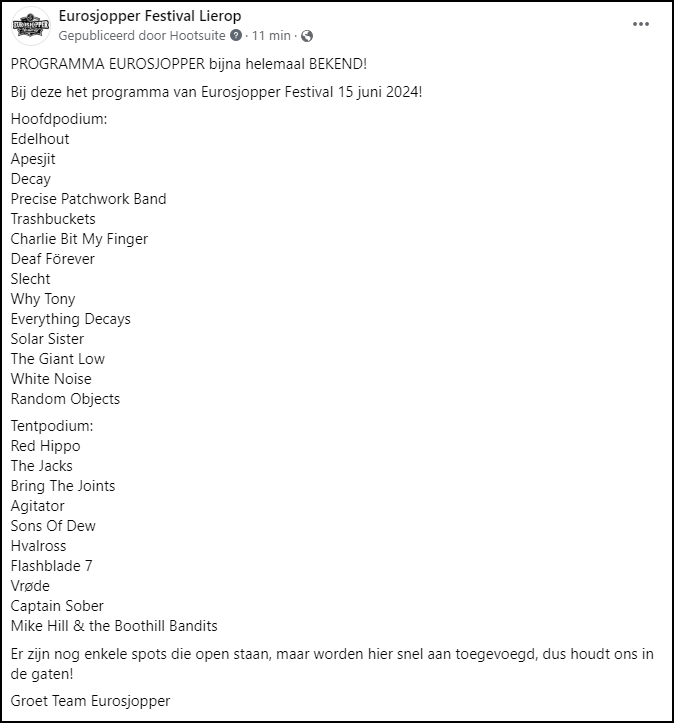 eurosjopper's tweet photo. PROGRAMMA EUROSJOPPER bijna helemaal BEKEND!

Check binnenkort https://t.co/rb1ooycwDG of  nu de andere socials voor meer informatie!

Groet Team Eurosjopper! https://t.co/z5xLlI5QHB