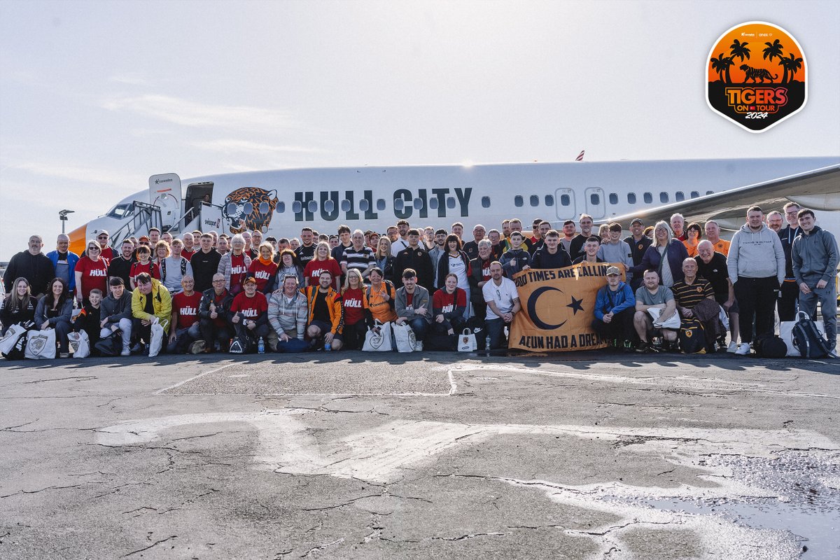 Tigers on Tour 🇹🇷 #hcafc | @Corendon_Air